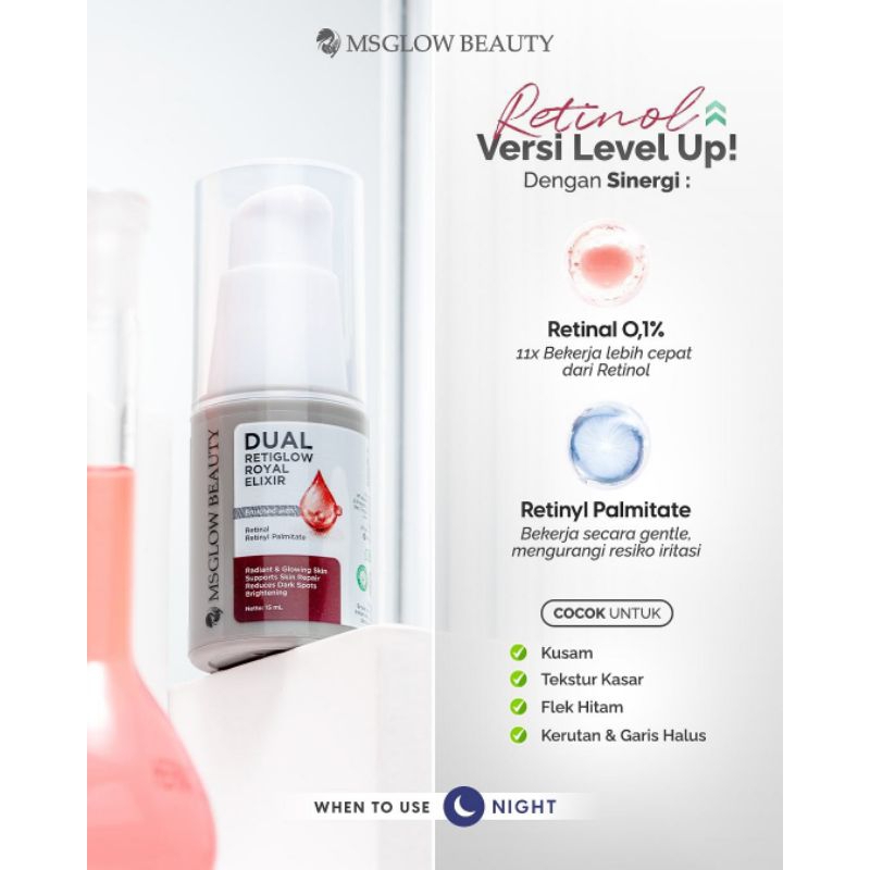 Jual Dual Retiglow Royal Elixir 15ml | Shopee Indonesia