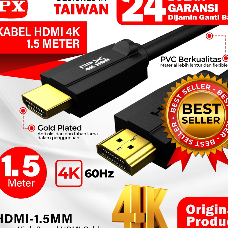 Jual Super Kabel HDMI 4K Ultra HD ARC HDMI Cable Dolby Audio PX ...