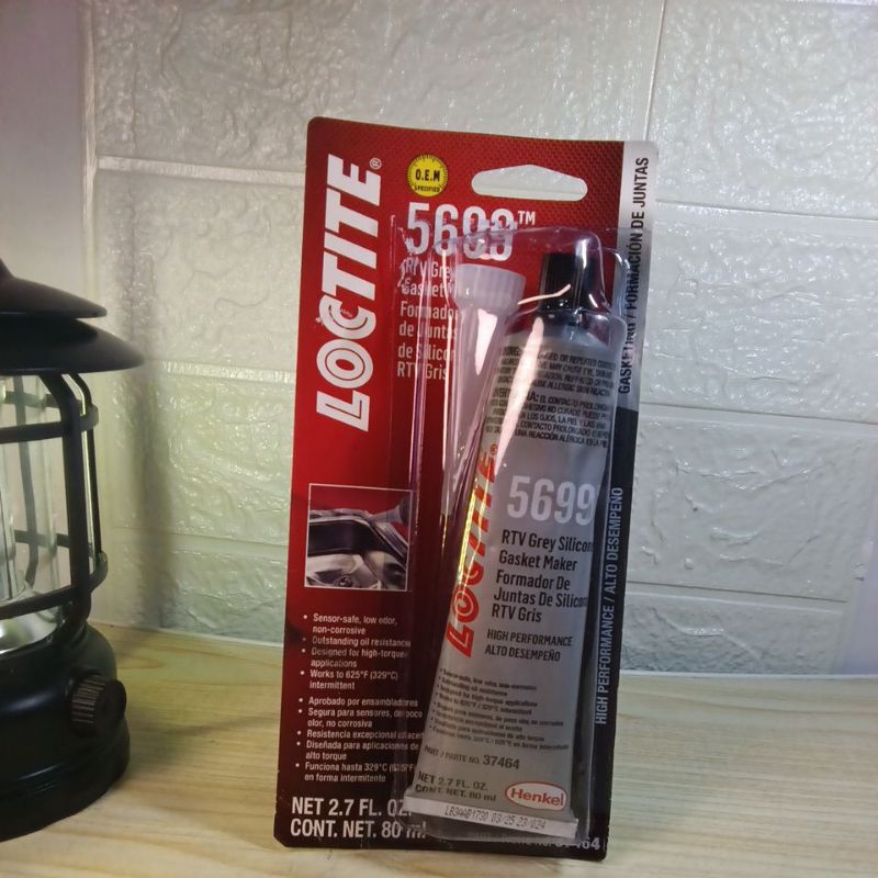 Jual LOCTITE 5699 Gasket Sealant Lem Paking henkel 80ml ORIGINAL tahan ...