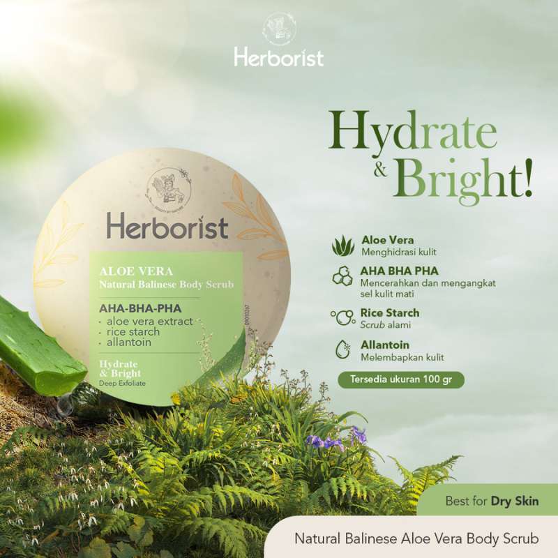 Jual HERBORIST NEW LULUR AHA BHA PHA 100ML(VCI) | Shopee Indonesia