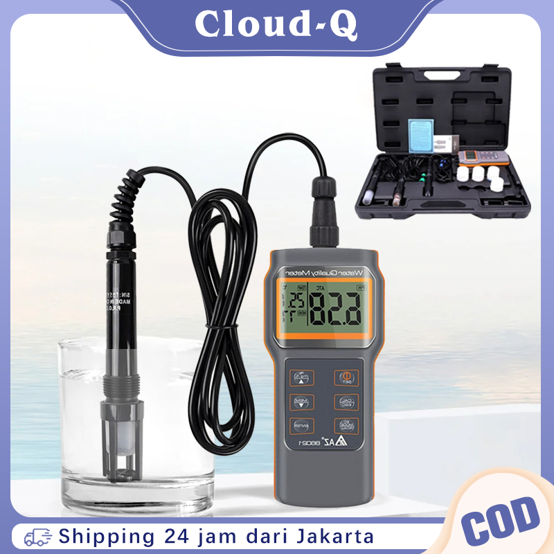 Jual Water Quality Meter AZ 86031 Alat Uji Kualitas Air DO PH ...