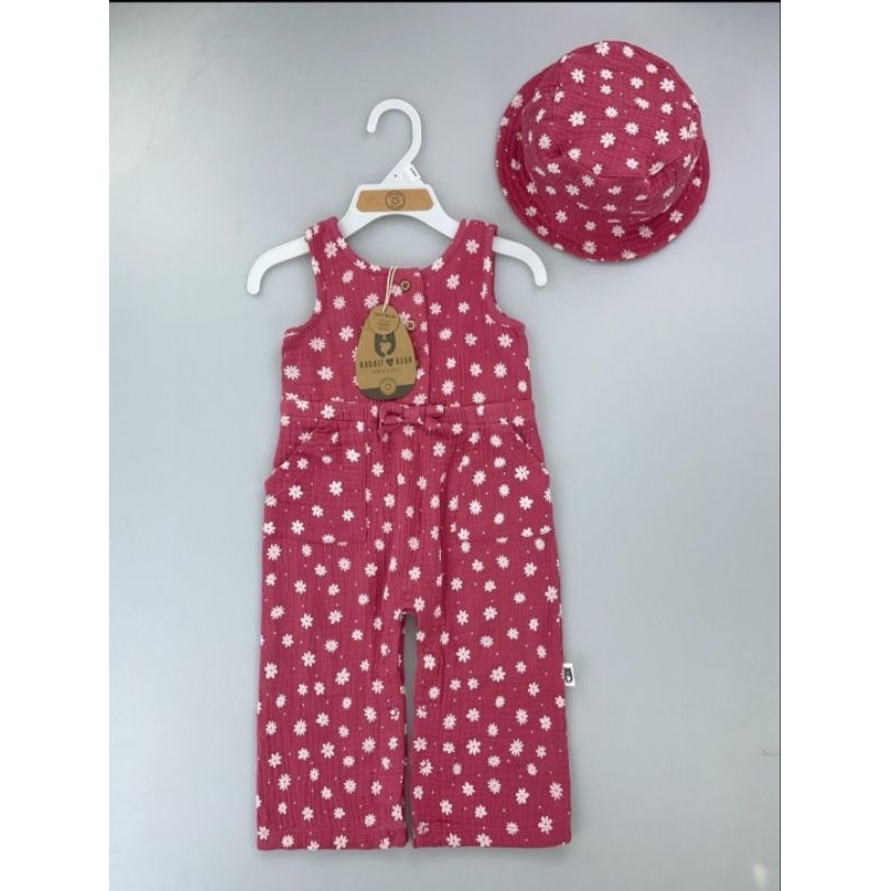 Jual Jumsuit Set Topi Rnb Rabbit and bear (SIAP KIRIM) | Shopee Indonesia