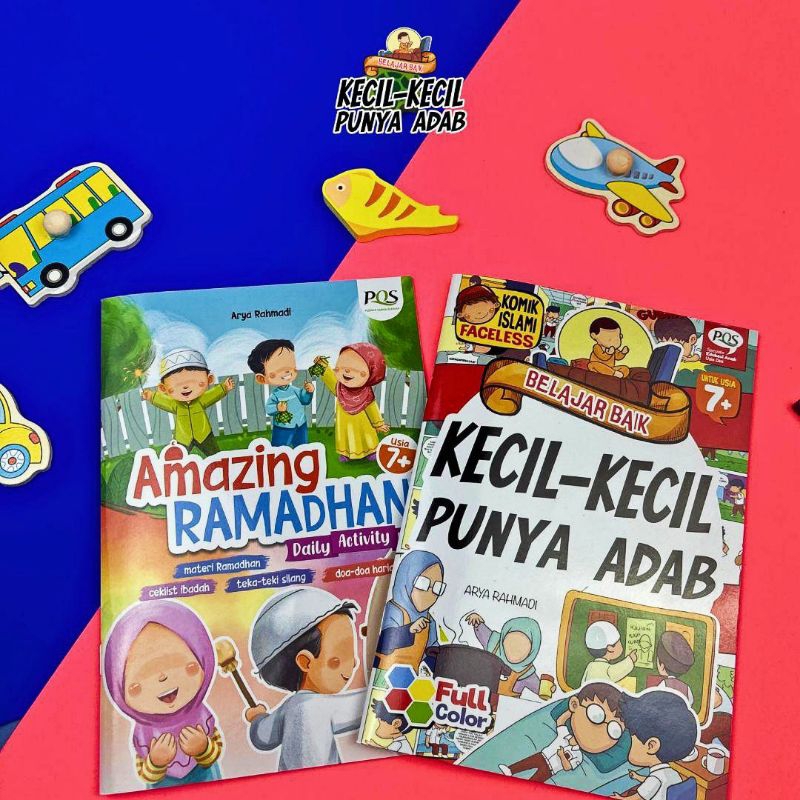 Jual Buku Komik Anak Islami-Buku Anak-Kecil Punya Adab & Amazing ...