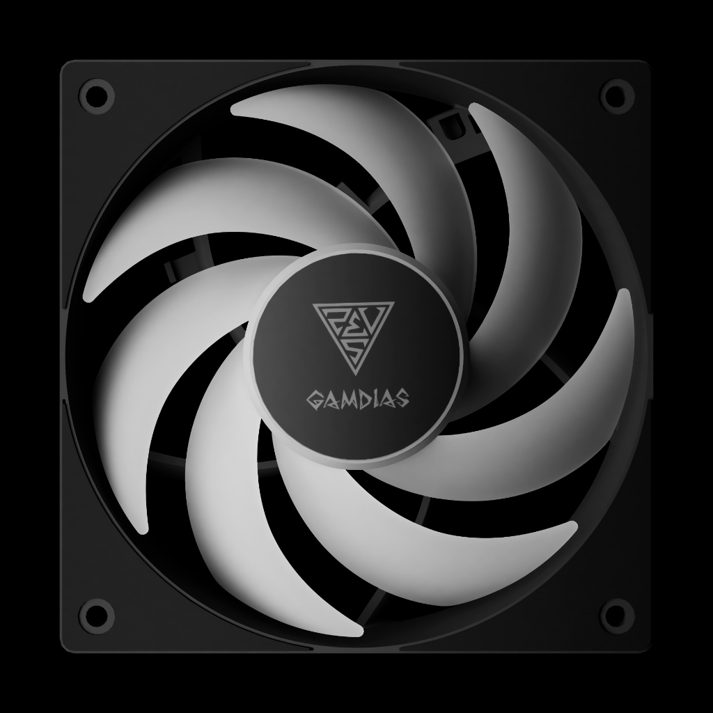 Jual Fan GAMDIAS NOTUS M1-1203 ARGB Value 3-Pack Swappable Fan Blade ...