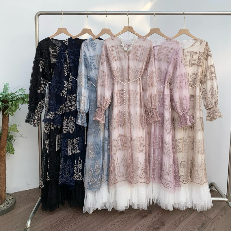 Jual Brenda dress | raya collection | raya dress | dress brukat ...