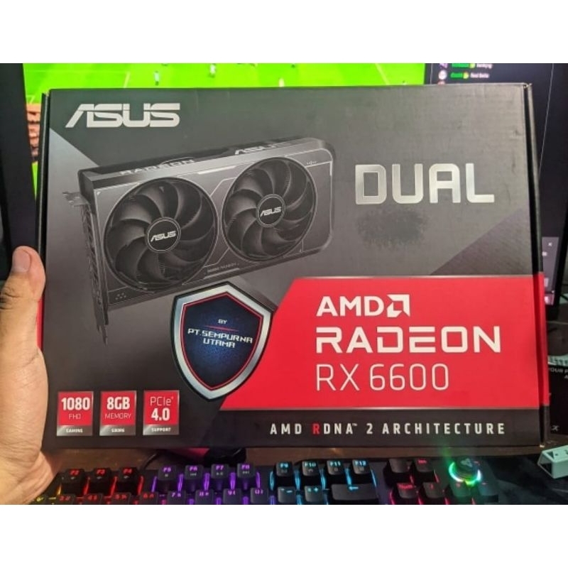 Jual Amd radeon RX 6600 8gb GDDR6 | Shopee Indonesia