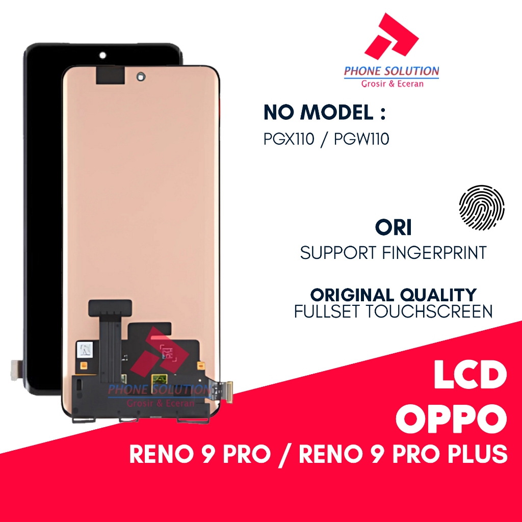 Jual LCD Oppo Reno 9 Pro / LCD Oppo Reno 9 Pro Plus - FingerPrint ...