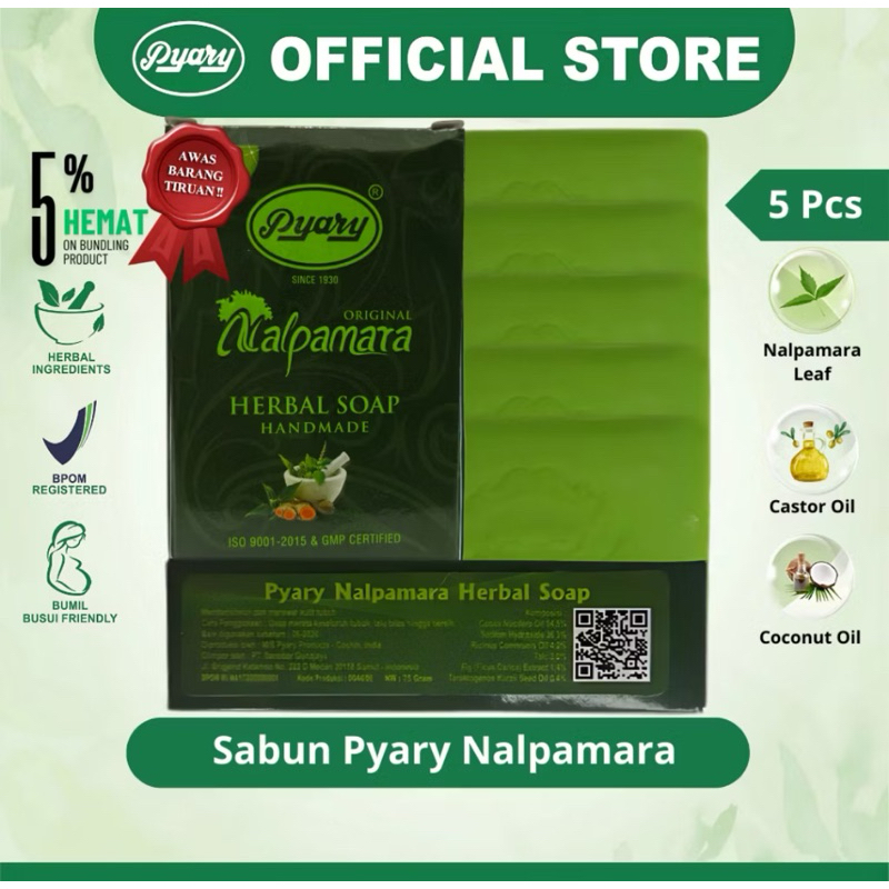 Jual PYARY NALPAMARA 5 PCS ORIGINAL BPOM | Shopee Indonesia