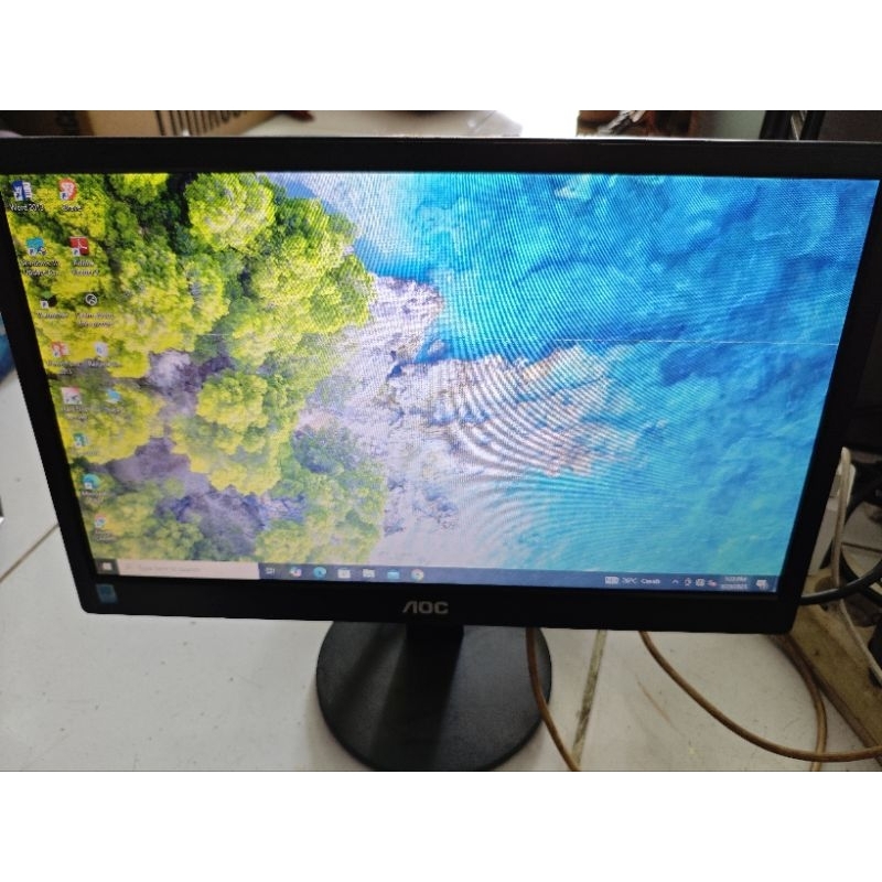 Jual Monitor LED AOC 16 in Hemat Listrik | Shopee Indonesia