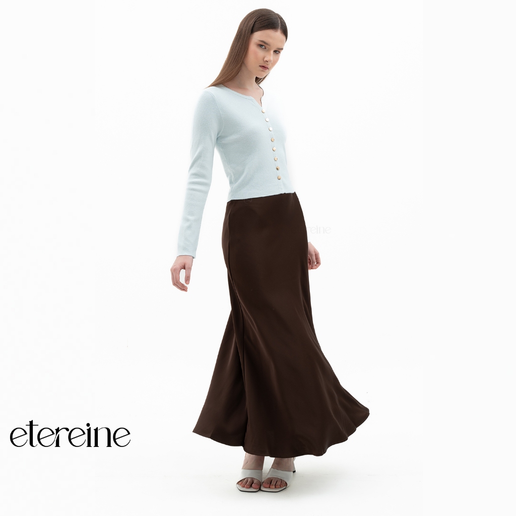 ETEREINE Rok Satin Katarina 100CM Rok Satin Panjang 100cm Wanita Size S Sampai 3XL