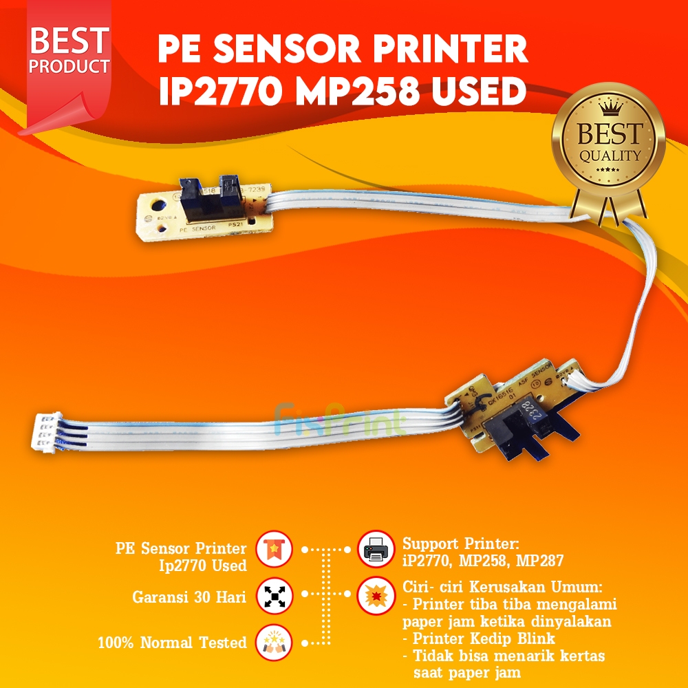 Jual PE Sensor Printer iP2770 MP258 MP287 Used Sensor Kertas ASF iP2770 ...