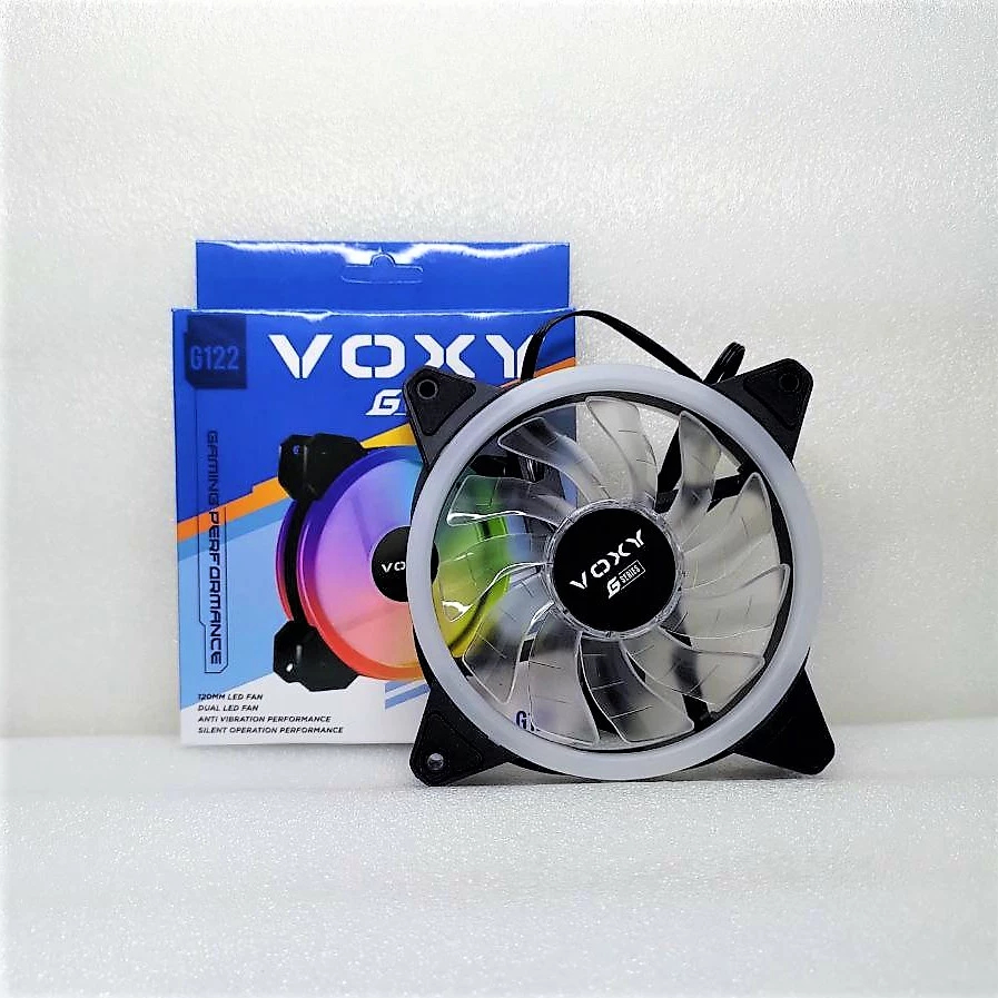 Jual Fan Casing CPU Voxy G122 Running LED RGB | Shopee Indonesia
