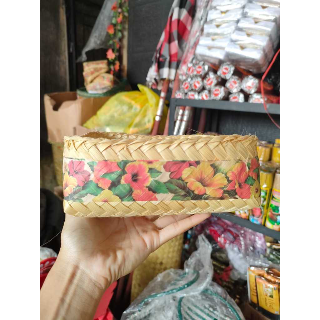 Jual tempat buah rotan/ bambu/ tempat hampers/ tempat sodan | Shopee ...