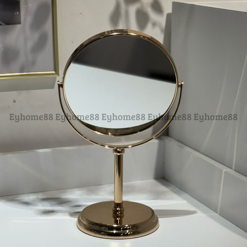 Jual Cermin Rias Meja Bulat Pembesaran Kaca Make Up Zoom EYO IF5857 ...