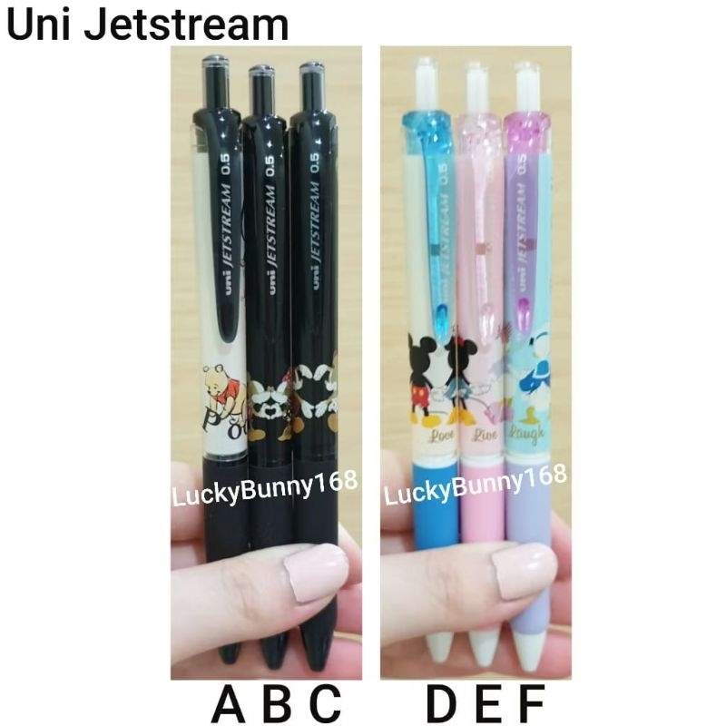 Jual pen jetstream pen uni jetsream mickey mouse jetstream donald duck ...