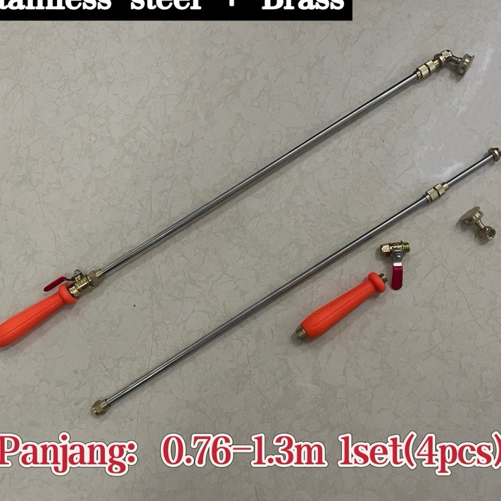 Jual Set Gagang Kran Stik tangki mesin TU26 Sanchin Handle 7613m4pcs ...