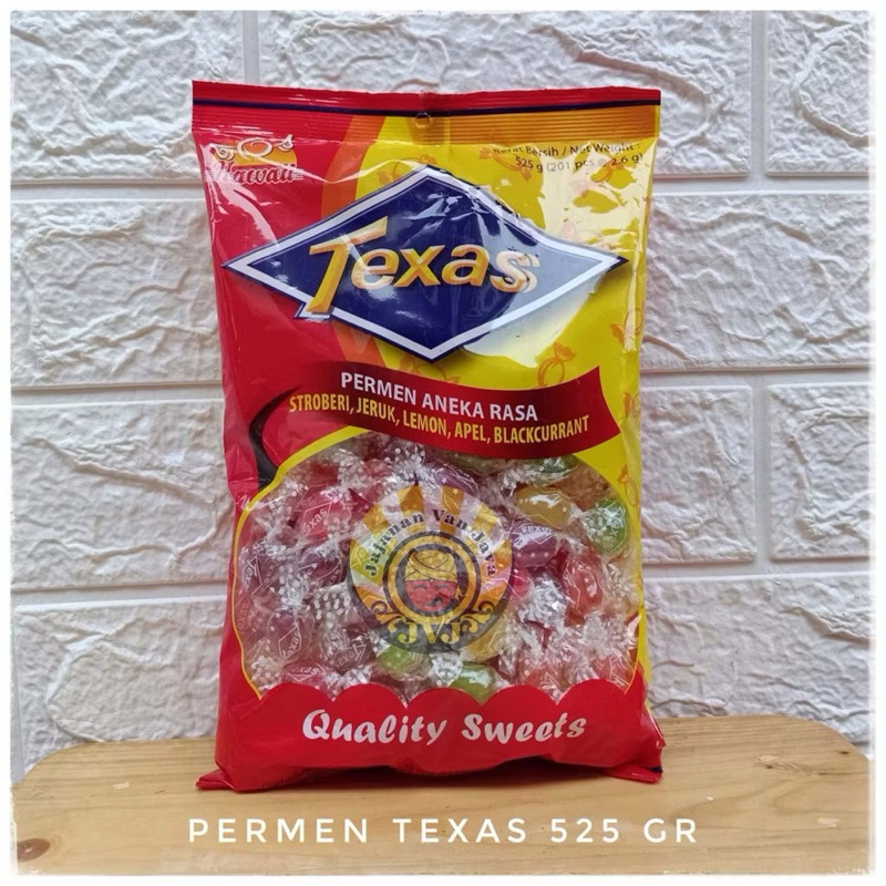 Jual Permen Texas aneka rasa 525g (isi -+ 200pcs) | Shopee Indonesia