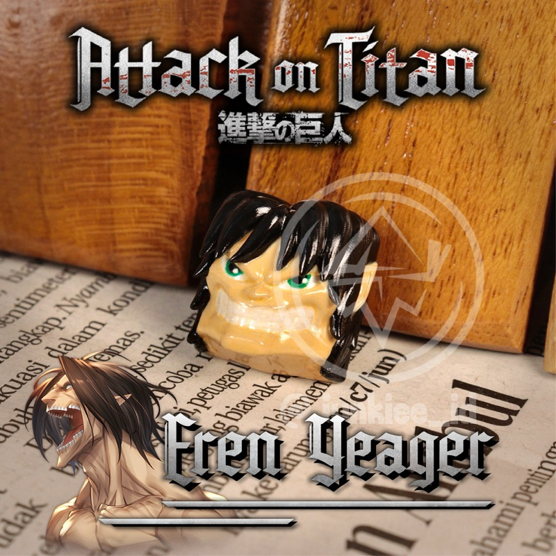 Jual Eren artisan keycaps attack on titan keycaps aot attack titan ...