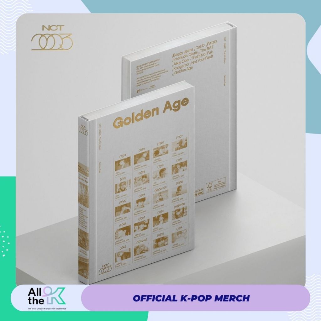 NCT Golden Age Album [Archiving Ver. + Collecting Ver. Full Set