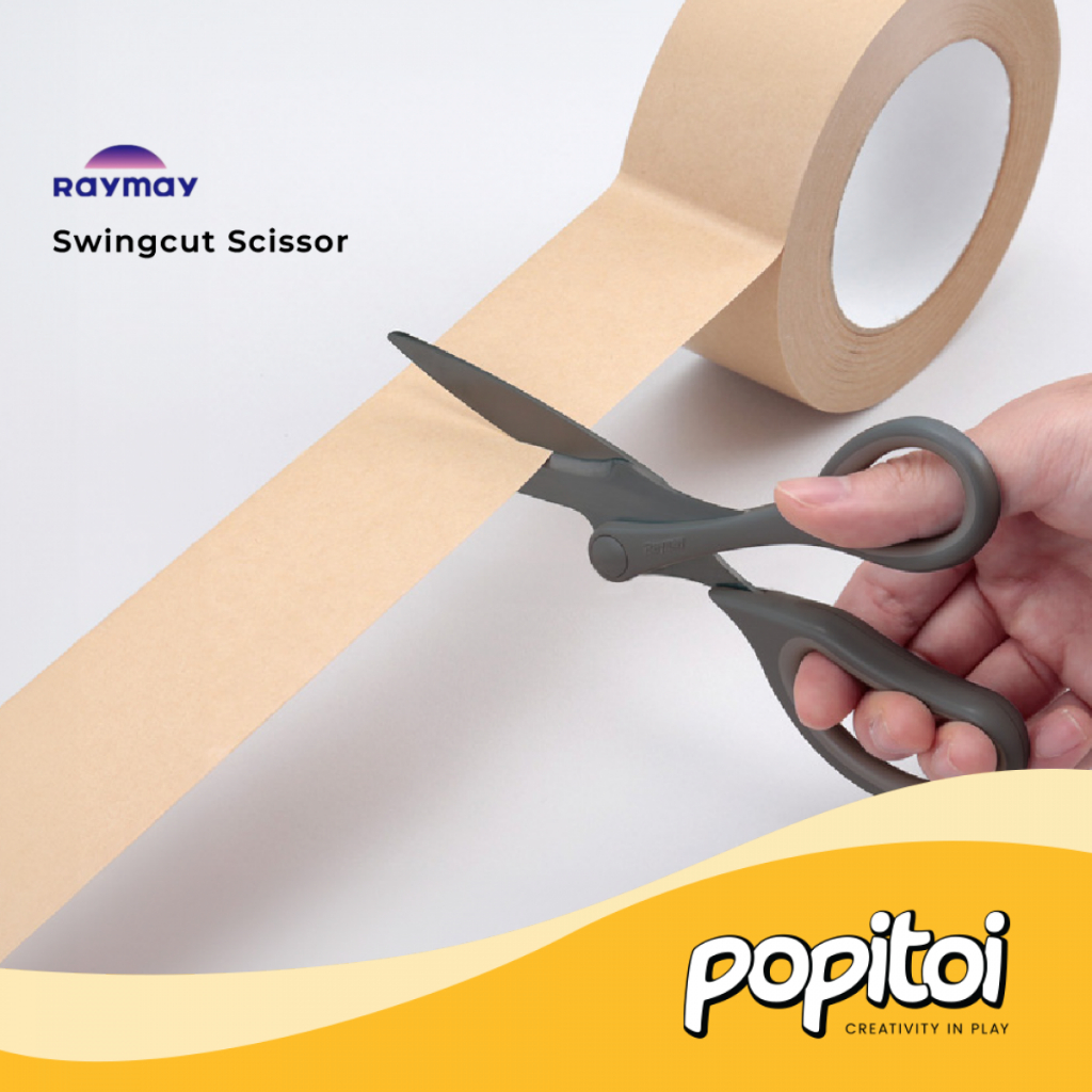 Jual Raymay Swing Cut Scissors Gunting Anti Lengket Unik Standard ...