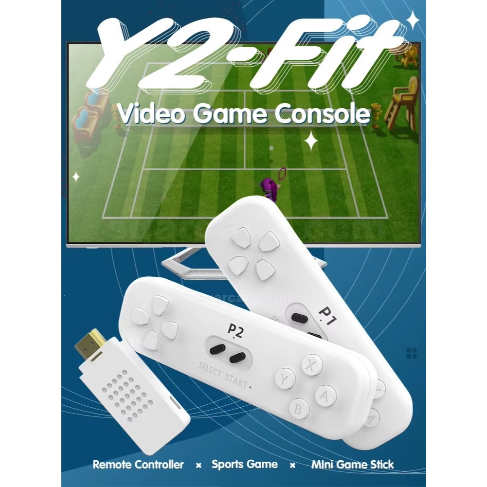 Jual Data Frog Y2 Fit 4K – Konsol Game TV Wireless, 800+ Game NES ...