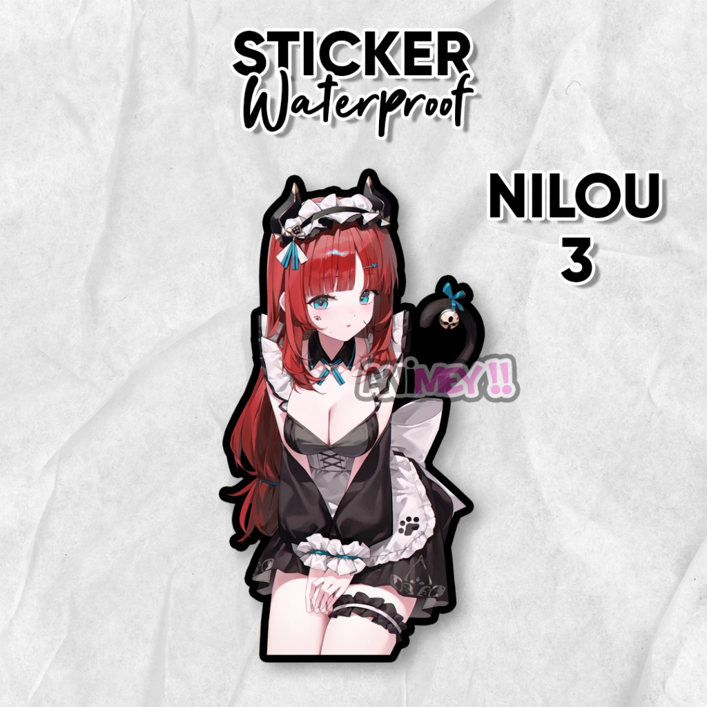 Jual Stiker Nilou Game Genshin Impact / Sticker Anime Waterproof ...