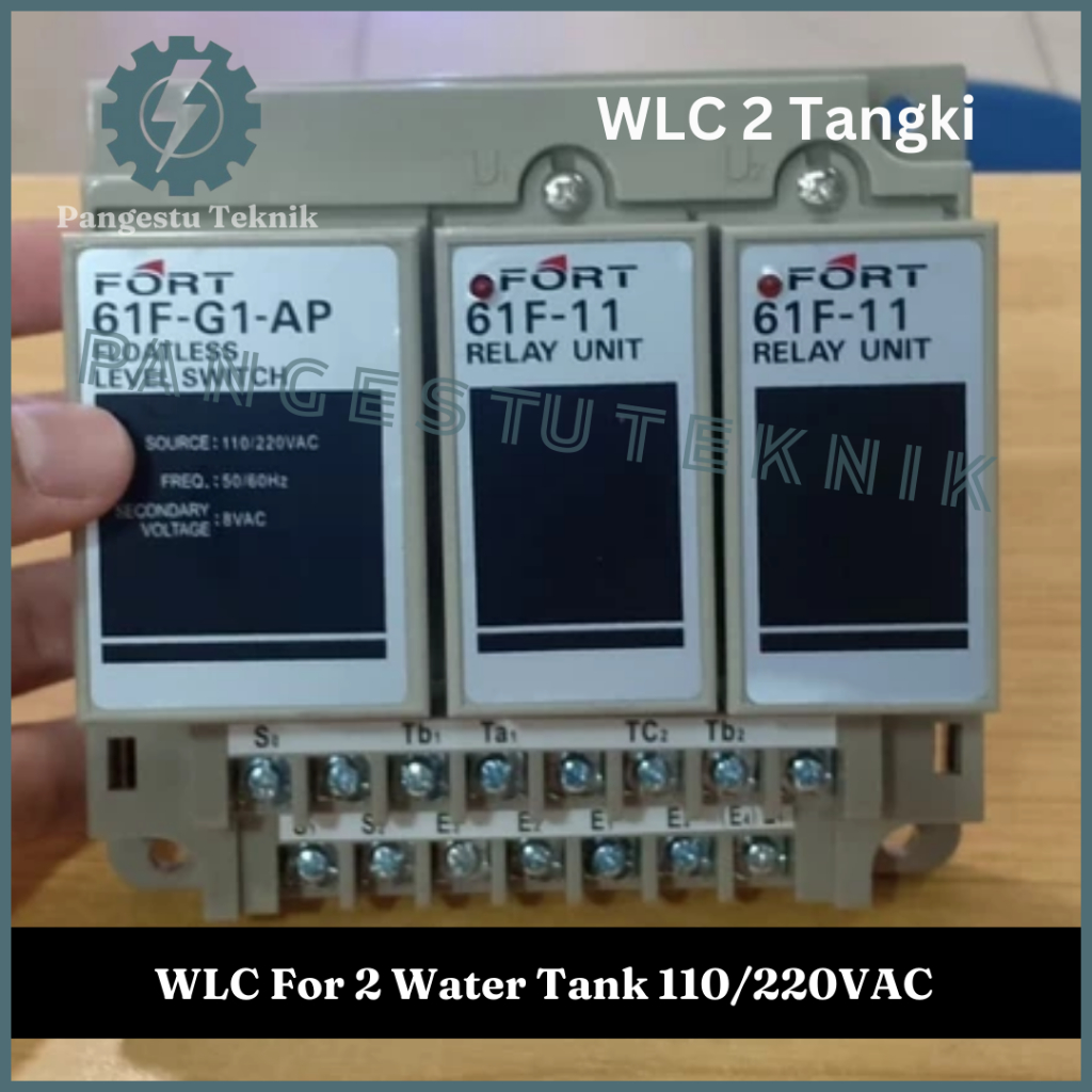 Jual FORT Water Level Controller (WLC) 61F-G2-AP 2Tandon AC 110/220 ...