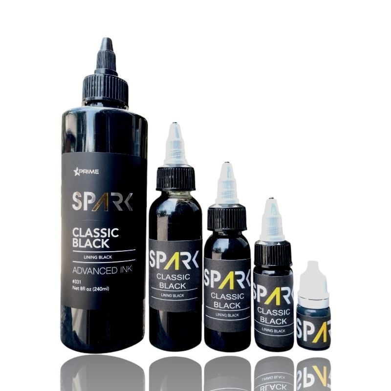 Jual Tinta Tattoo Spark Classic Black (Lining Black) 100% Original USA ...