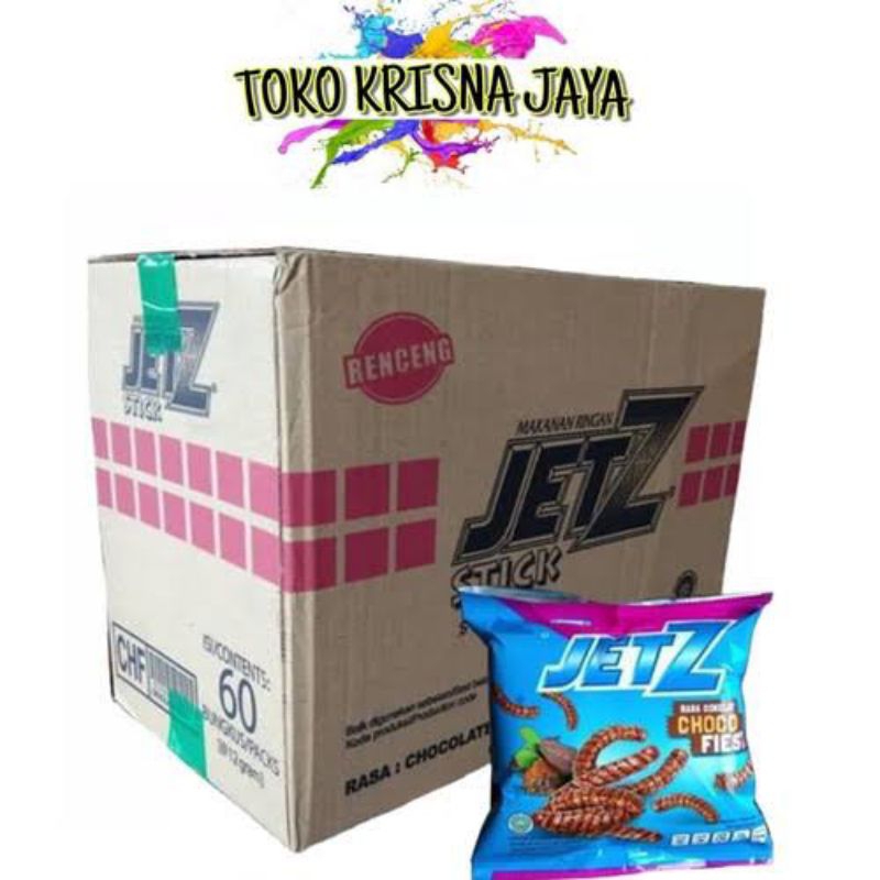 Jual SNACK CAMILAN JETZ STICK RASA CHOCOFIESTA RENCENG MURAH NETTO 10 X ...