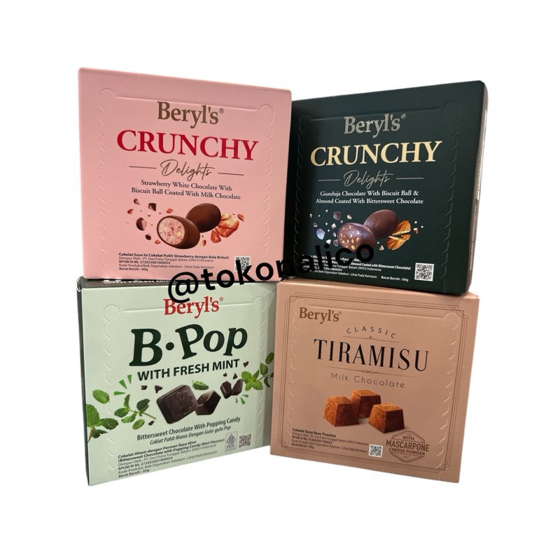 Jual Beryls chocolate 60gr | Shopee Indonesia