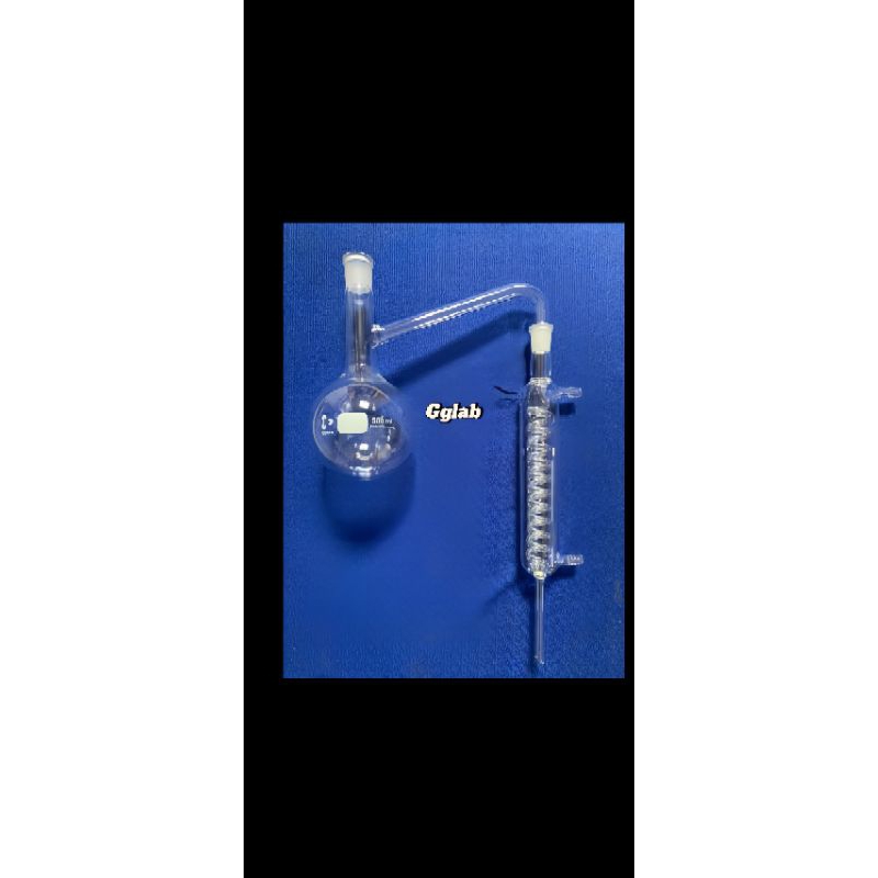 Jual Destilasi / Distiling Apparatus sederhana labu 500 ml | Shopee ...