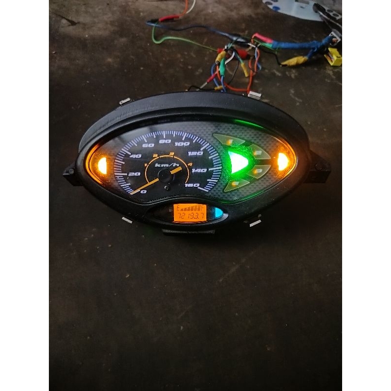 Jual Speedometer Kilometer Kharisma D Soket Putih SECOND Original ...