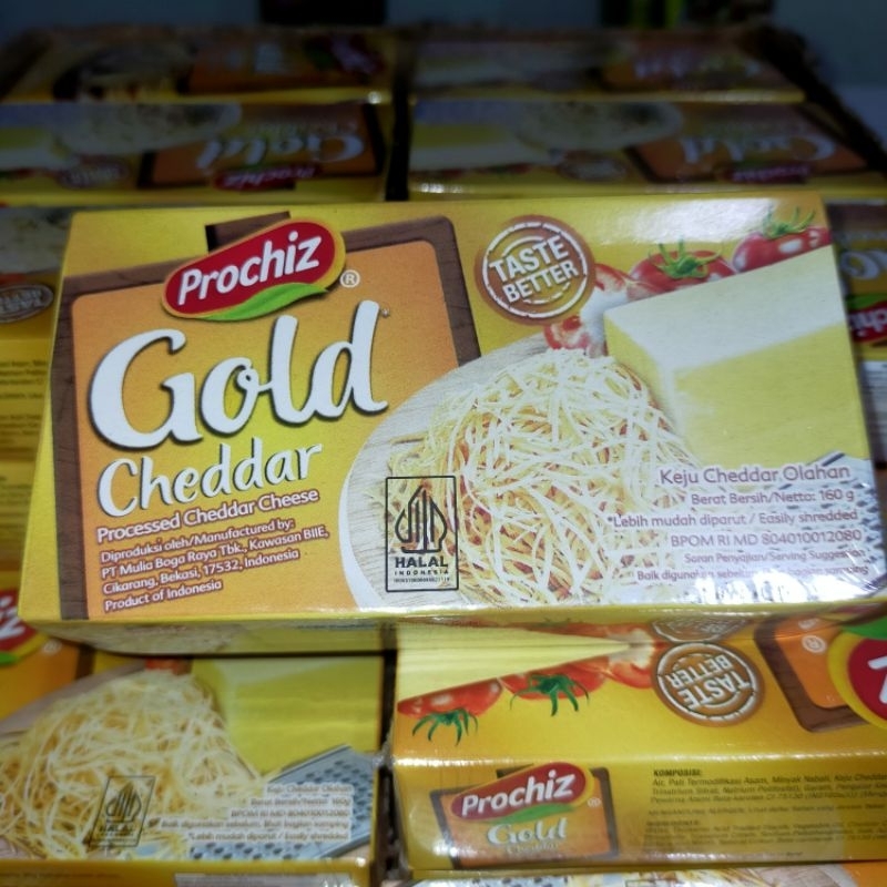 Jual PROCHIS GOLD CHEDAR 160GR | Shopee Indonesia