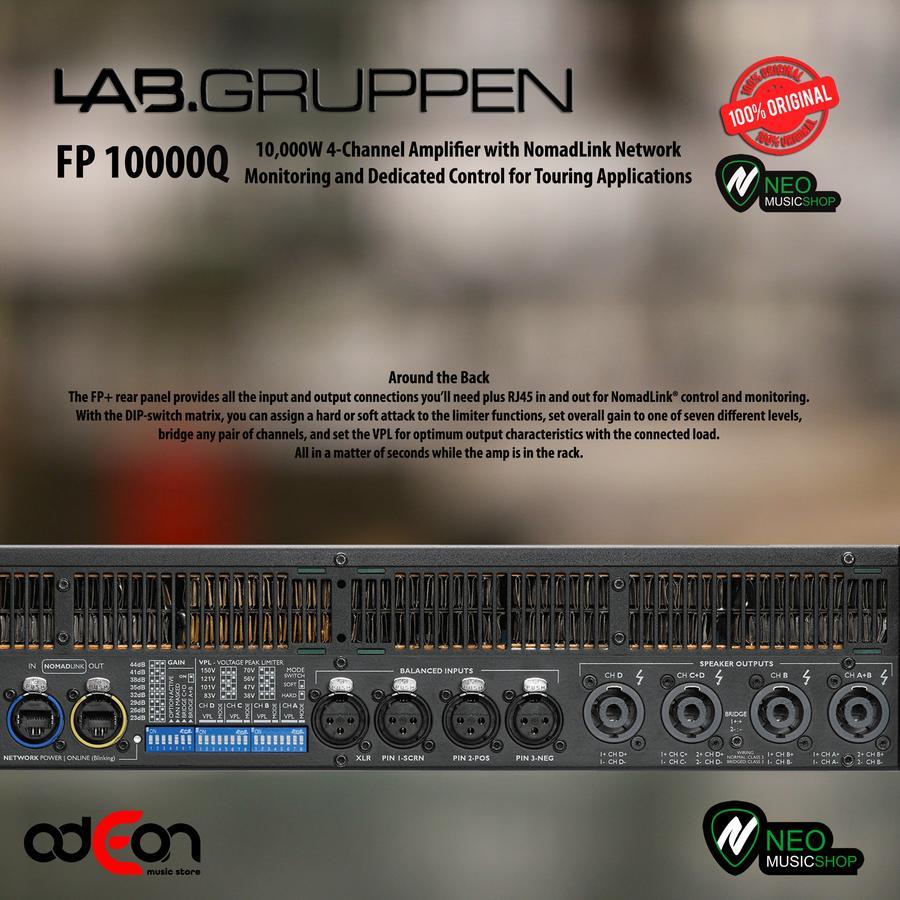 Jual LAB GRUPPEN FP10000Q 10,000W 4-Channel Class-TD Power Amplifier ...