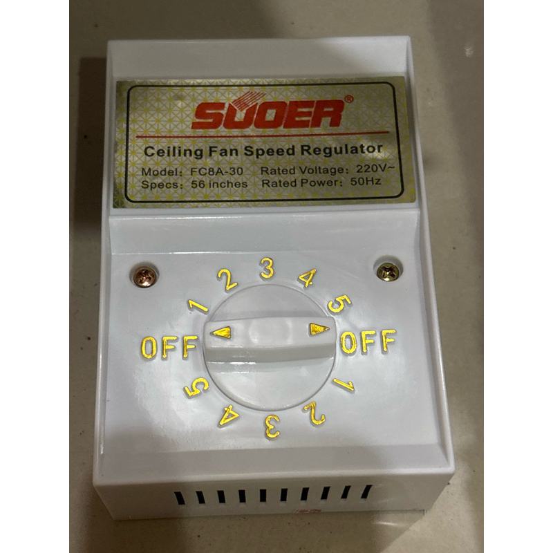 Jual Switch Regulator Pengatur Kecepatan Kipas Angin | Shopee Indonesia
