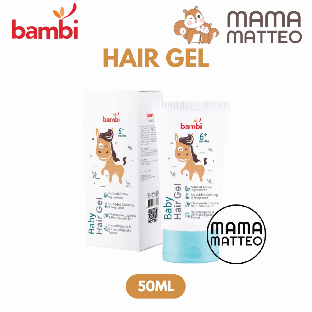 Jual BAMBI Baby Hair Gel 50ml / Gel Styling Rambut Bayi Anak / BANDUNG ...
