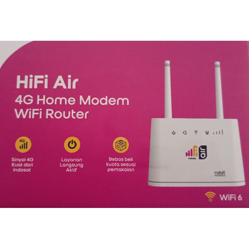 Jual Modem 4G WiFi 6 High Speed - HiFi Air Garansi 1 th bonus 50GB ...
