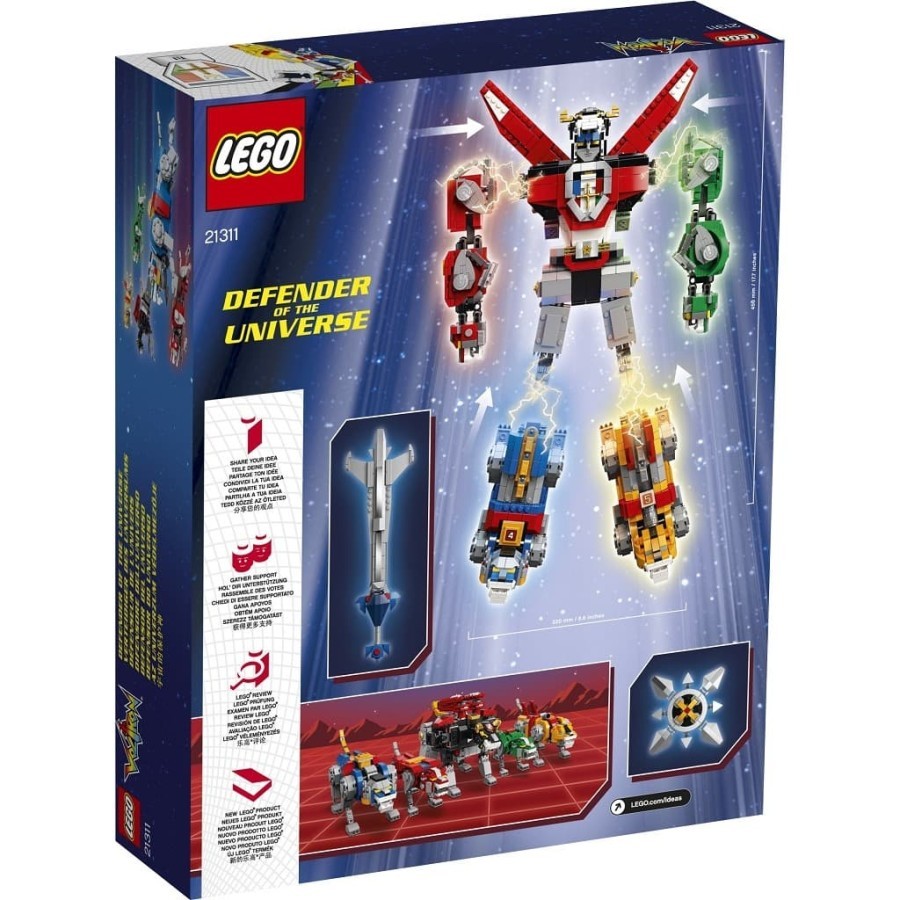 Jual Lego Ideas 21311 Voltron | Shopee Indonesia