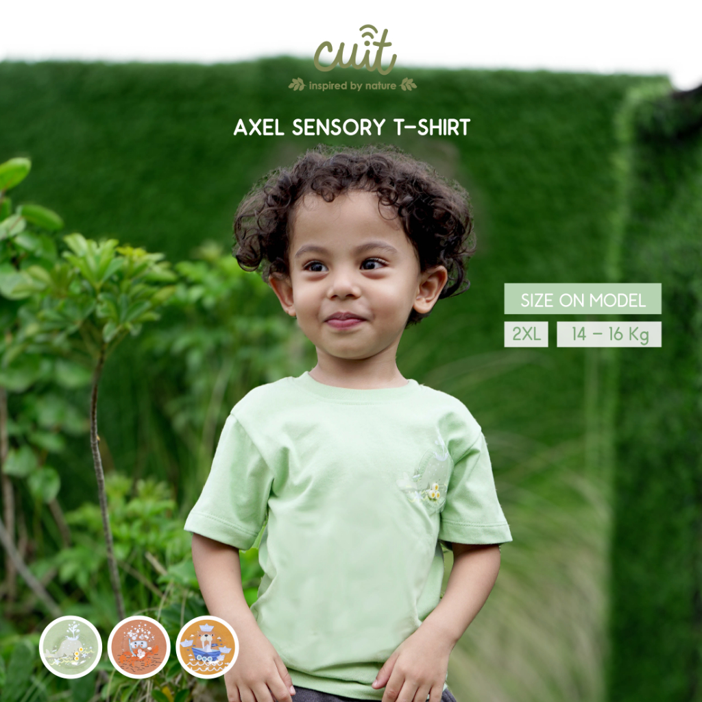 Mooi Kaos Anak Laki - Laki Axel Graphic Tee main image 1