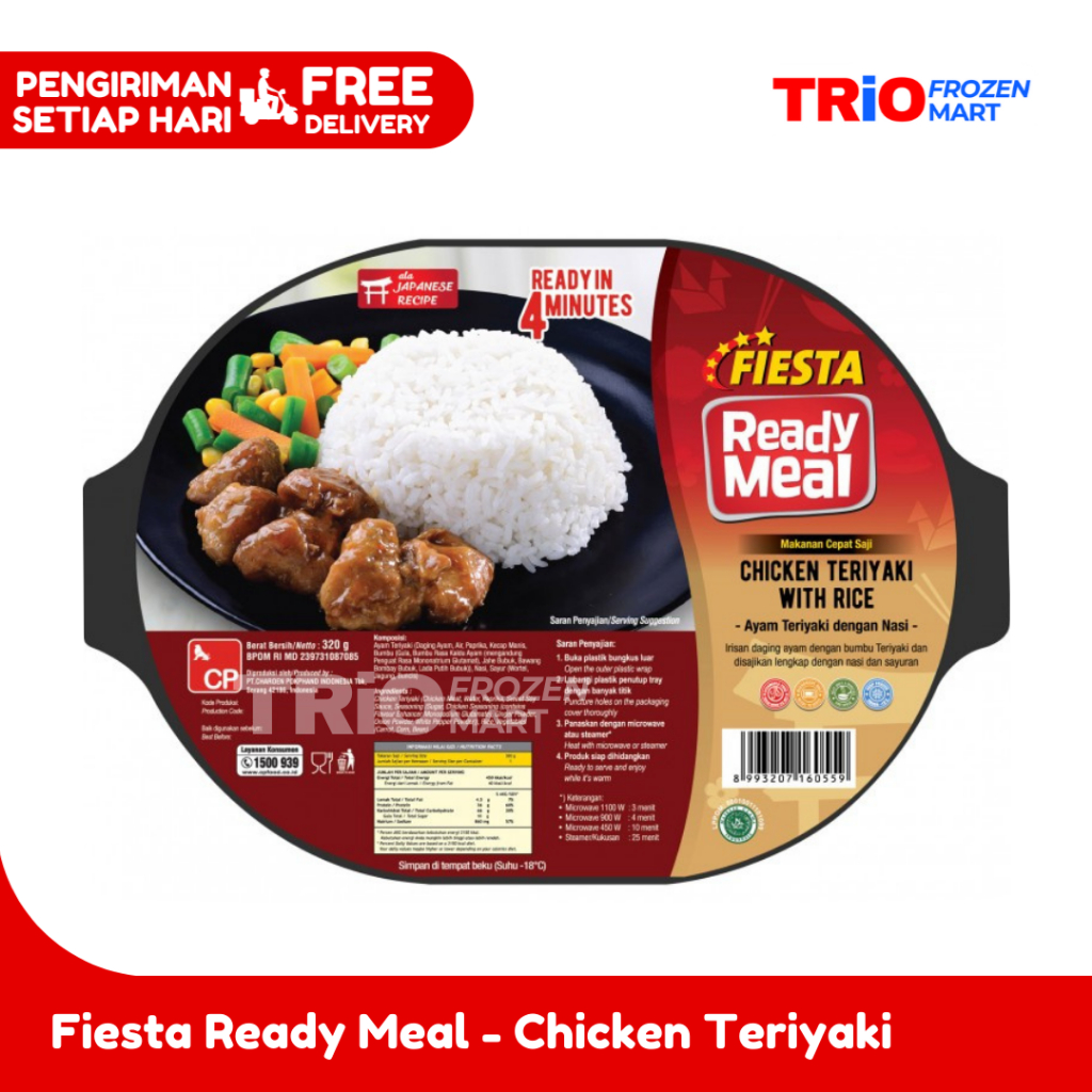 Jual Fiesta Ready Meal Rice With Chicken Teriyaki | Shopee Indonesia