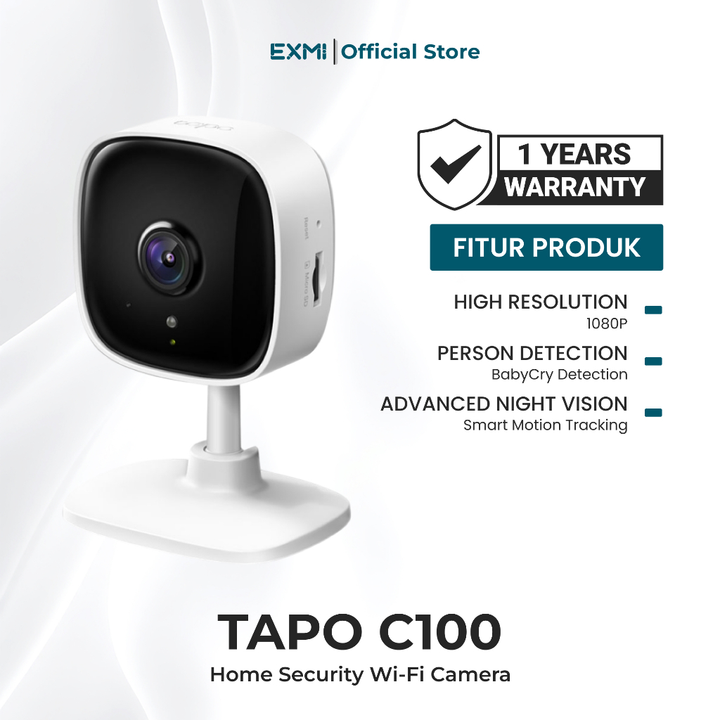 Tapo Wi-Fi Baby Monitor Smart Camera, Indoor CCTV, Works With Alexa & Google - Foto 6