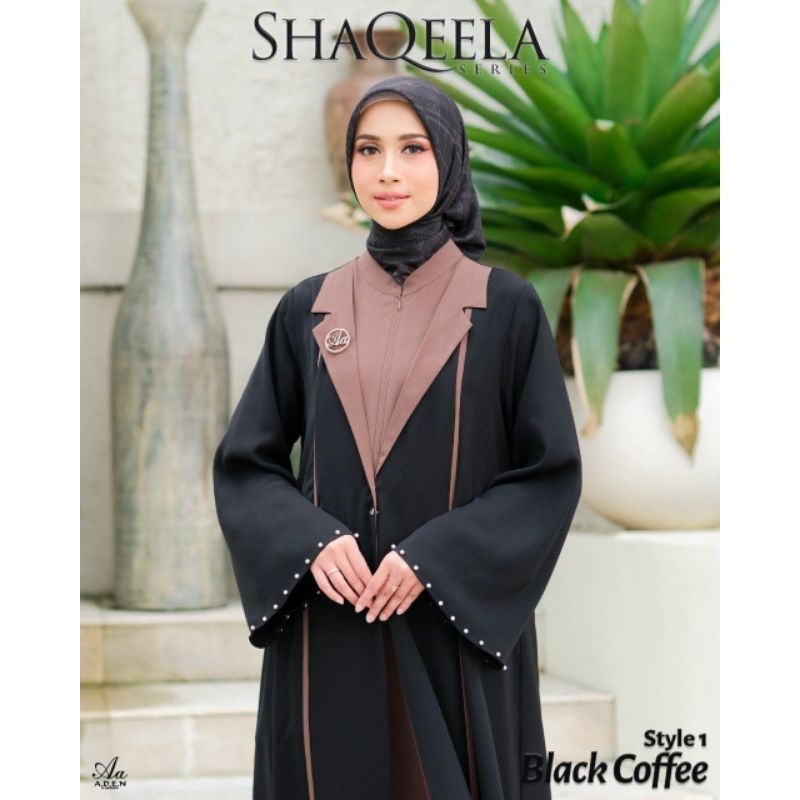 Jual SHAQEELA ABAYA SET SCARFT BY ADEN | Shopee Indonesia