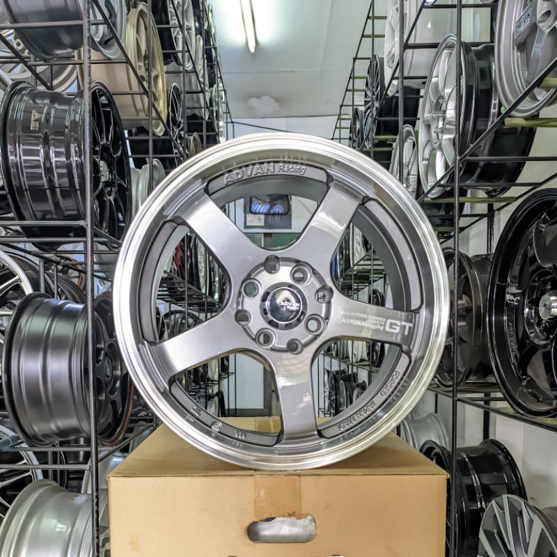 Jual Velg Advan Gt R16 pcd 4 x 100/114 lebar 7 et 40 | Shopee Indonesia