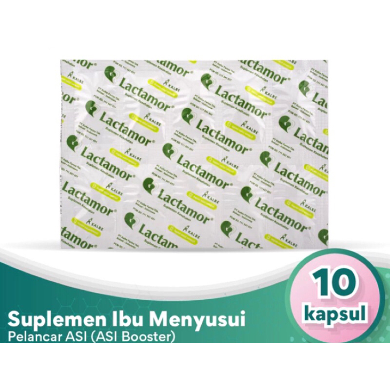 Jual LACTAMOR ASI BOOSTER ECER (1 STRIP) | Shopee Indonesia