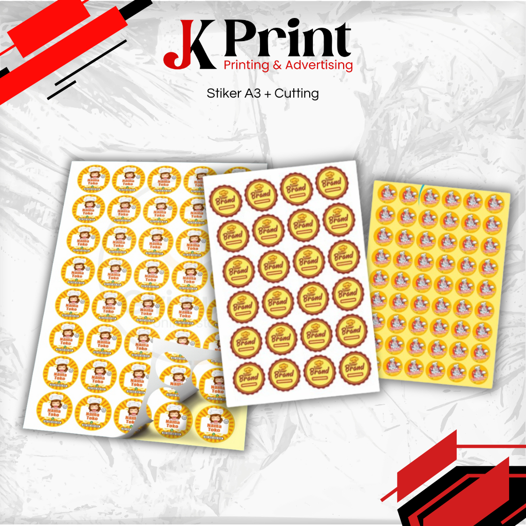 Jual JELAJAH KARYA - CETAK STIKER LABEL OLSHOP MAKANAN MINUMAN MURAH ...