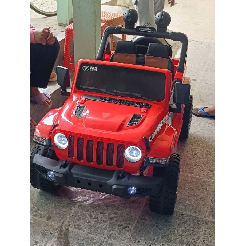 Jual MOBIL AKI JEEP RODA KARET RUBICON VOLTA 5088 EVA COMMANDO | Shopee ...