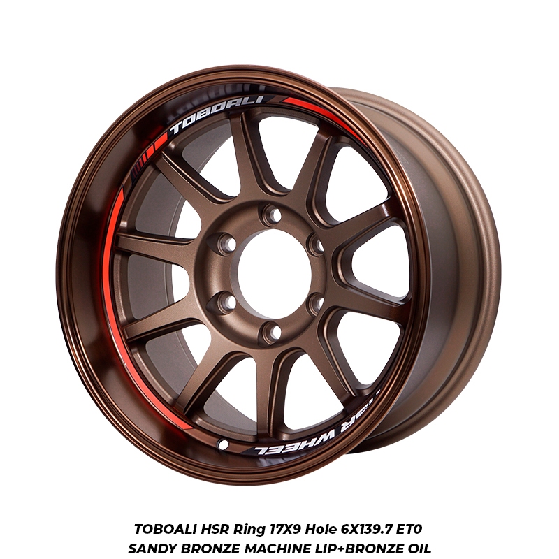 Jual Velg Mobil Fortuner Ring 17 Lebar 9 Baut Roda 6x139,7 ET0 Pelek ...