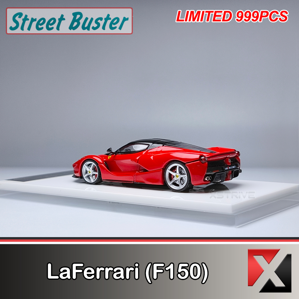 Jual Street Buster x WECAR 1:64 LaFerrari (F150) Red Coupe