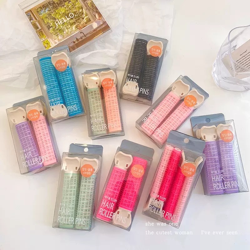 Jual Jepit Rol Rambut Roll Poni Rambut / Hair Roller Clip / Jepit Poni ...