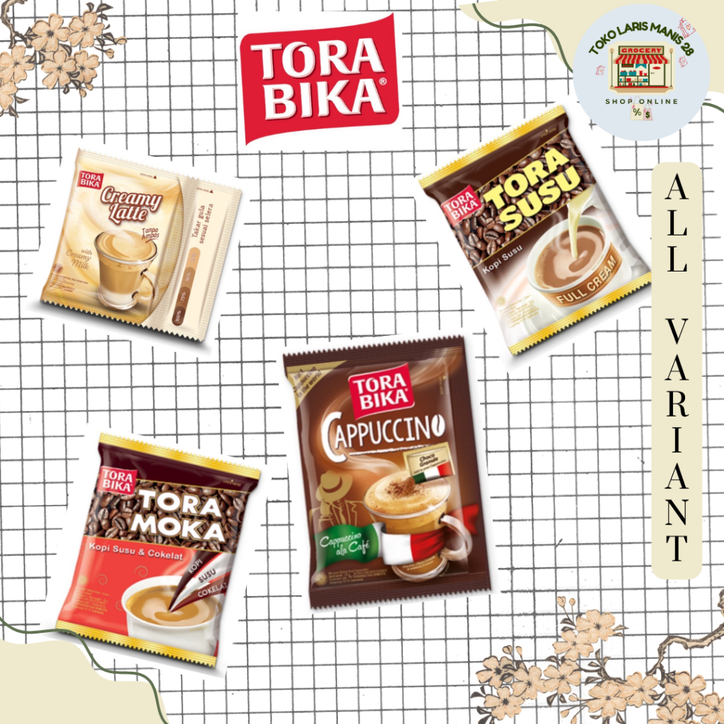 Jual Torabika Moka Tora Susu Tora Cappucino Tora Creamy Latte Renceng ...